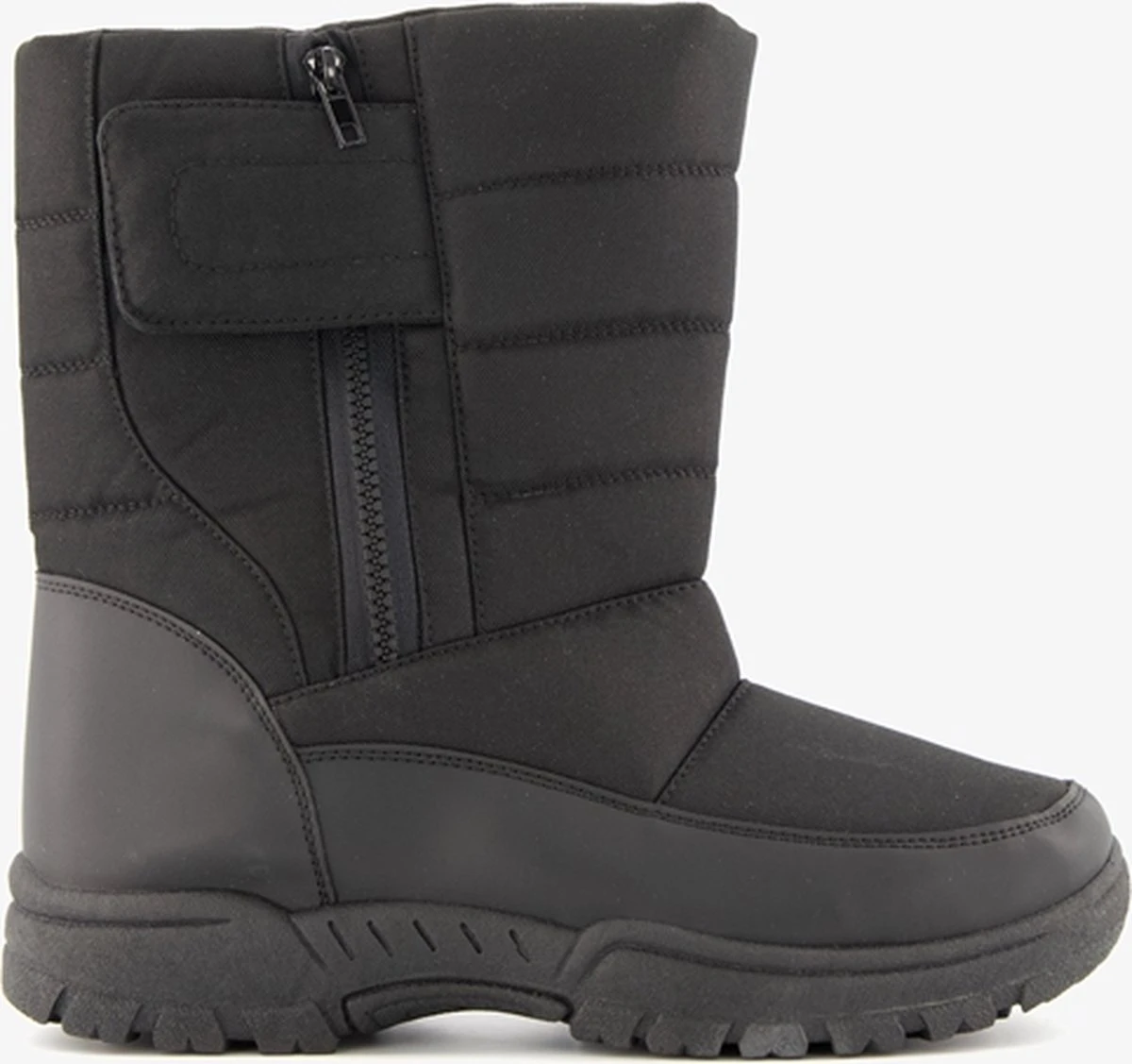 Gevoerde Heren Snowboots - Zwart - Maat 44 - Moonboots 7 Gevoerde Heren Snowboots - Zwart - Maat 44 - Moonboots - Afbeelding 5