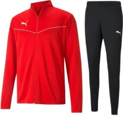 Puma Teamrise Trainingspak - Maat L - Mannen - Rood/zwart -Casio Verkoop 1200x1132 5