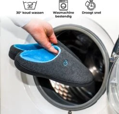 Pantoffels Heren - Sloffen - Maat 44/45 - Grijs - Anti-slip - Comfeet -Casio Verkoop 1200x1143 10