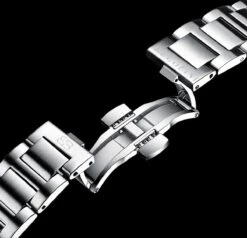 BUGOLINI ARCANE – Saffierkristal – Automatisch Seiko Epson YN55A -uurwerk – Lichtgevende Horlogewijzers – Waterdicht – 316l Roestvrij Staal Zilver -Casio Verkoop 1200x1158