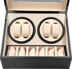 Luxe Leren 2-in-1 Automatische Horloge Box - Voor 4 Automatische Horloges + 6 Voor Opslag - Opbergbox Watchwinder - Horloge Opwinder - Horlogebox - Watch Winder 16 Luxe Leren 2-in-1 Automatische Horloge Box - Voor 4 Automatische Horloges + 6 Voor Opslag - Opbergbox Watchwinder - Horloge Opwinder - Horlogebox - Watch Winder -Casio Verkoop 1200x1159 1