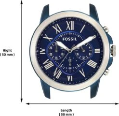Fossil Grant FS5151 Herenhorloge 44 Mm - Blauw -Casio Verkoop 1200x1165