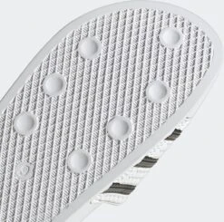 Adidas Adilette Heren Slippers - White/Core Black/White - Maat 44.5 -Casio Verkoop 1200x1192 6