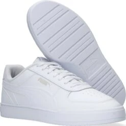 PUMA Caven Unisex Sneakers - White/GrayViolet - Maat 43 -Casio Verkoop 1200x1193 3