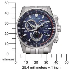 Citizen PCAT Horloge - Citizen Heren Horloge - Zilver - Diameter 42.5 Mm - Roestvrij Staal -Casio Verkoop 1200x1195 1