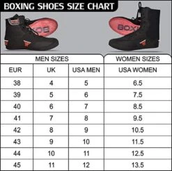 FISTRAGE LOW TOP Boksschoenen - Zwart / Rood -40 -Casio Verkoop 1200x1197 11