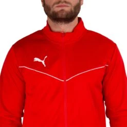Puma Teamrise Trainingspak - Maat L - Mannen - Rood/zwart -Casio Verkoop 1200x1200 1163
