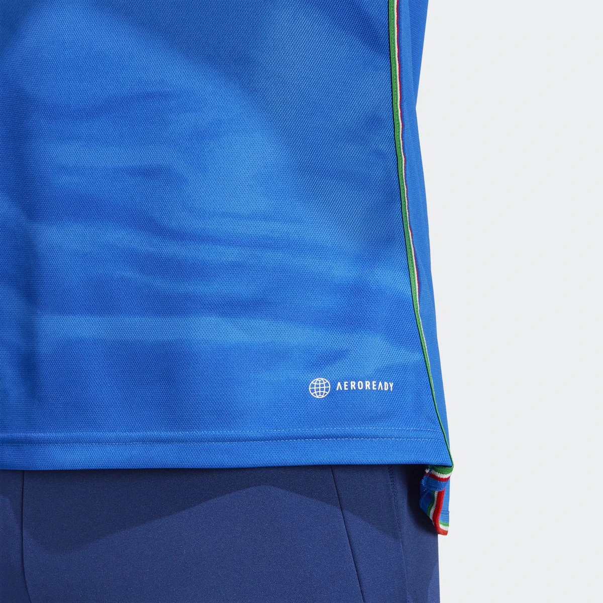 Adidas Performance Italië 23 Thuisshirt - Heren - Blauw - L 6 Adidas Performance Italië 23 Thuisshirt - Heren - Blauw - L - Afbeelding 4