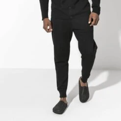 Birkenstock Amsterdam Anthracite Narrow VEG Felt Wooly Home Unisex Pantoffels - Antraciet - Maat 42 -Casio Verkoop 1200x1200 1446