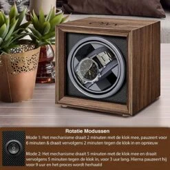 Olvy Watchwinder Hout - Horloge Opwinder - Automatische Horloge Winder - Horlogebox -Casio Verkoop 1200x1200 150