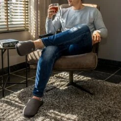 Pantoffels Heren - Sloffen - Maat 44/45 - Grijs - Anti-slip - Comfeet -Casio Verkoop 1200x1200 1507