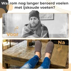 Pantoffels Heren - Sloffen - Maat 44/45 - Grijs - Anti-slip - Comfeet -Casio Verkoop 1200x1200 1509