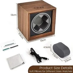 Olvy Watchwinder Hout - Horloge Opwinder - Automatische Horloge Winder - Horlogebox -Casio Verkoop 1200x1200 153