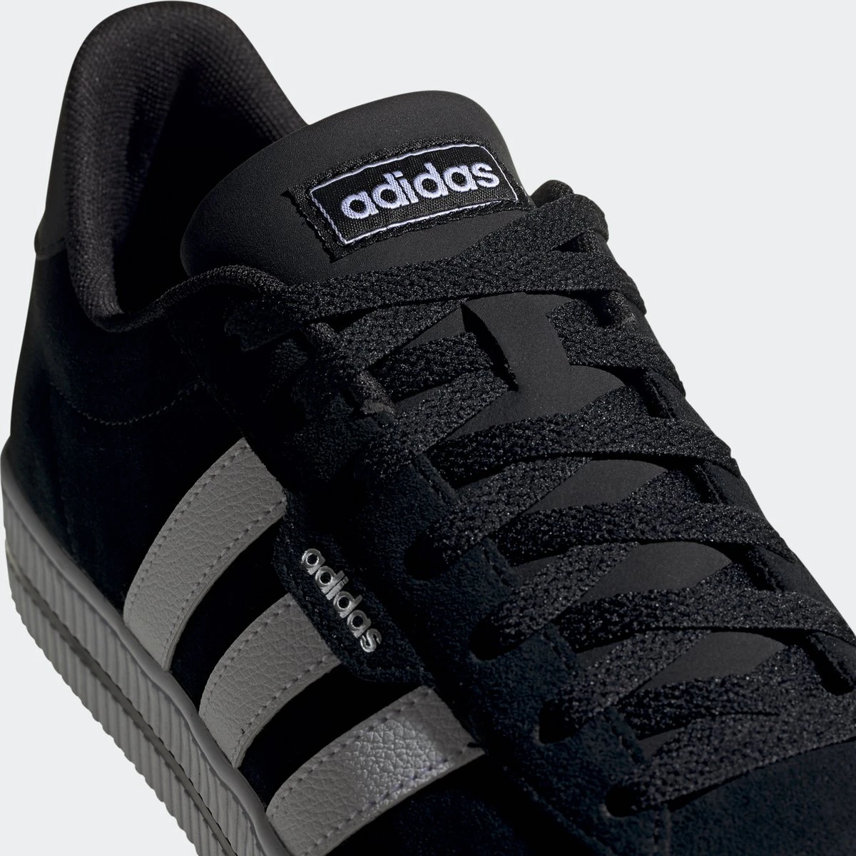 Adidas Daily 3.0 Heren Sneakers Zwart/wit - Maat 46 - Echt Leer 5 Adidas Daily 3.0 Heren Sneakers Zwart/wit - Maat 46 - Echt Leer - Afbeelding 3