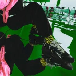 Lacoste L003 Neo Heren Sneakers - Zwart/Donkerblauw - Maat 43 -Casio Verkoop 1200x1200 1630