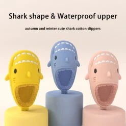 Geweo Home Sloffen Dames Heren - Haai Pantoffels - Kerstmis - Kerstfeest - Christmas Gift - Antislip Pluche Warme Fleece Open Sloffen - Comfortabel Traagschuim - Grijs - Maat 4445 -Casio Verkoop 1200x1200 1647