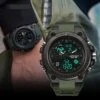 Horloge - Stoer - Mannen - Waterproof - Rubberen Band - Mat - Groen - Trendy - Military Watch - Smael - Cadeau Tip -Casio Verkoop 1200x1200 168