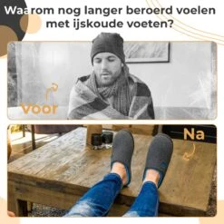 Pantoffels Heren - Sloffen - Maat 44/45 - Grijs - Anti-slip - Comfeet -Casio Verkoop 1200x1200 1716