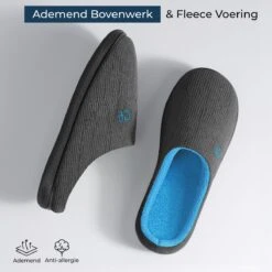 Pantoffels Heren - Sloffen - Maat 44/45 - Grijs - Anti-slip - Comfeet -Casio Verkoop 1200x1200 1720