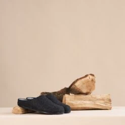 Travelin Be-Home Sloffen - Wollen Pantoffels - Heren - Donkergrijs - Maat 46 -Casio Verkoop 1200x1200 1734