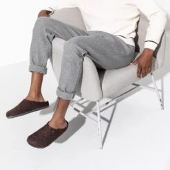 Birkenstock Zermatt Shearling WZ Reg Heren Sloffen - Mocha - Maat 42 -Casio Verkoop 1200x1200 1735