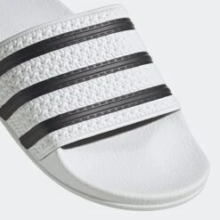 Adidas Adilette Heren Slippers - White/Core Black/White - Maat 44.5 -Casio Verkoop 1200x1200 1779
