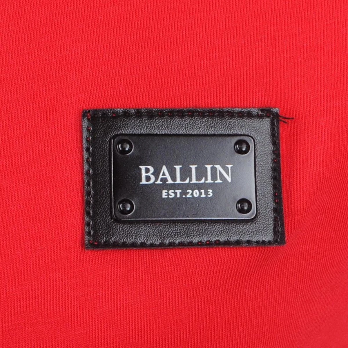 Ballin - Heren Polo - EST 2013 - Rood 4 Ballin - Heren Polo - EST 2013 - Rood - Afbeelding 2