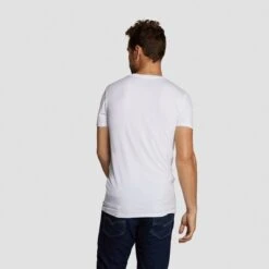 Bamboo Basics - 2-Pack Heren Bamboe T-shirts Ronde Hals Ruben – Extra Lang – Wit - M -Casio Verkoop 1200x1200 1957