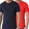 Emporio Armani T-Shirt 2-Pack Senior Marine Blue/Red -Casio Verkoop 1200x1200 1963