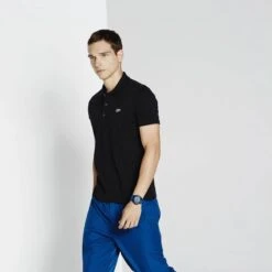 Lacoste Black Light Jersey Polo Shirt Heren Sportpolo Casual - Maat L - Heren - Zwart -Casio Verkoop 1200x1200 1972