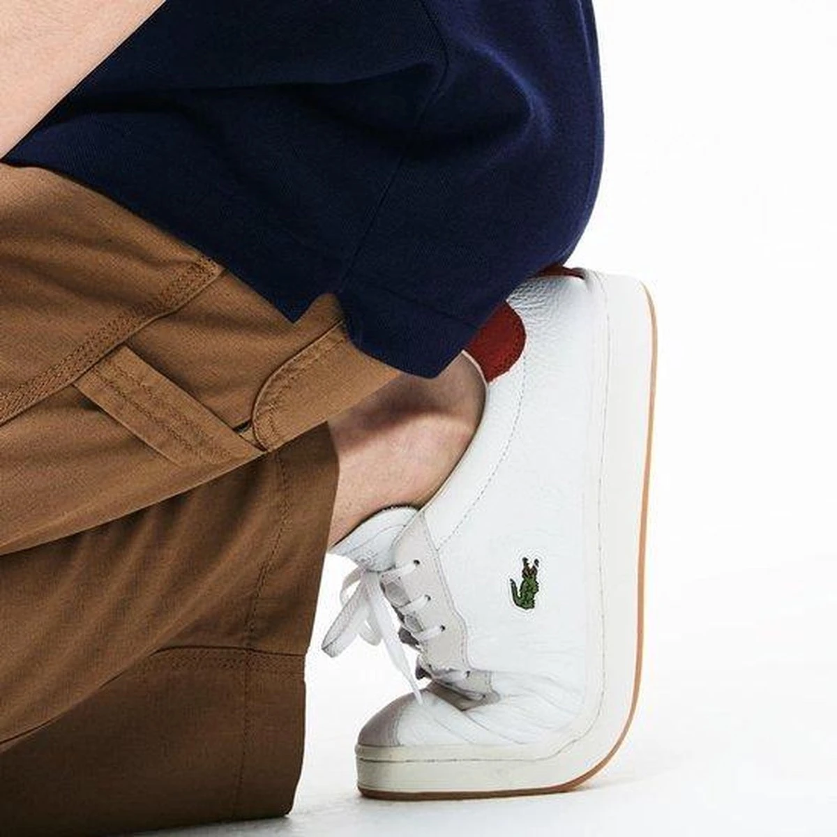 Lacoste Heren Poloshirt - Navy Blue - Maat S 8 Lacoste Heren Poloshirt - Navy Blue - Maat S - Afbeelding 6