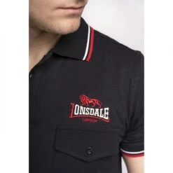 LONSDALE Lynton Polo Met Korte Mouwen Heren - Black - 3XL -Casio Verkoop 1200x1200 1992