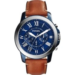 Fossil Grant FS5151 Herenhorloge 44 Mm - Blauw