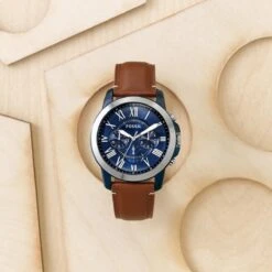 Fossil Grant FS5151 Herenhorloge 44 Mm - Blauw -Casio Verkoop 1200x1200 206
