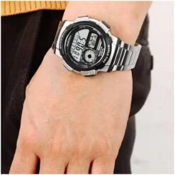 Casio Collection Men AE-1000WD-1AVEF Herenhorloge 43,7 Mm - Zilverkleurig -Casio Verkoop 1200x1200 298