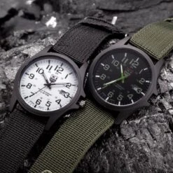 New Military Horloge Groen / Zwart | Nylon | Ø 40 Mm -Casio Verkoop 1200x1200 299