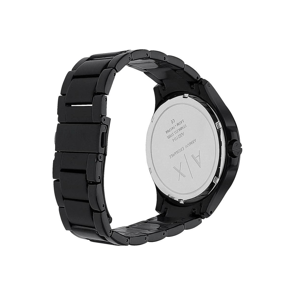 Armani Exchange Hampton AX2104 Herenhorloge 46 Mm - Zwart 9 Armani Exchange Hampton AX2104 Herenhorloge 46 Mm - Zwart - Afbeelding 7