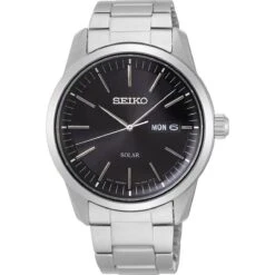 Seiko Solar SNE527P1 - Heren - Horloge - 40 Mm