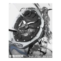 Casio GA-2100SKE-7AER G-Shock Horloge Transparant Zwarte Wijzerplaat 25 Casio GA-2100SKE-7AER G-Shock Horloge Transparant Zwarte Wijzerplaat -Casio Verkoop 1200x1200 588