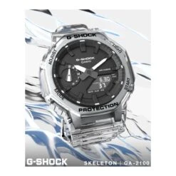 Casio GA-2100SKE-7AER G-Shock Horloge Transparant Zwarte Wijzerplaat 26 Casio GA-2100SKE-7AER G-Shock Horloge Transparant Zwarte Wijzerplaat -Casio Verkoop 1200x1200 589