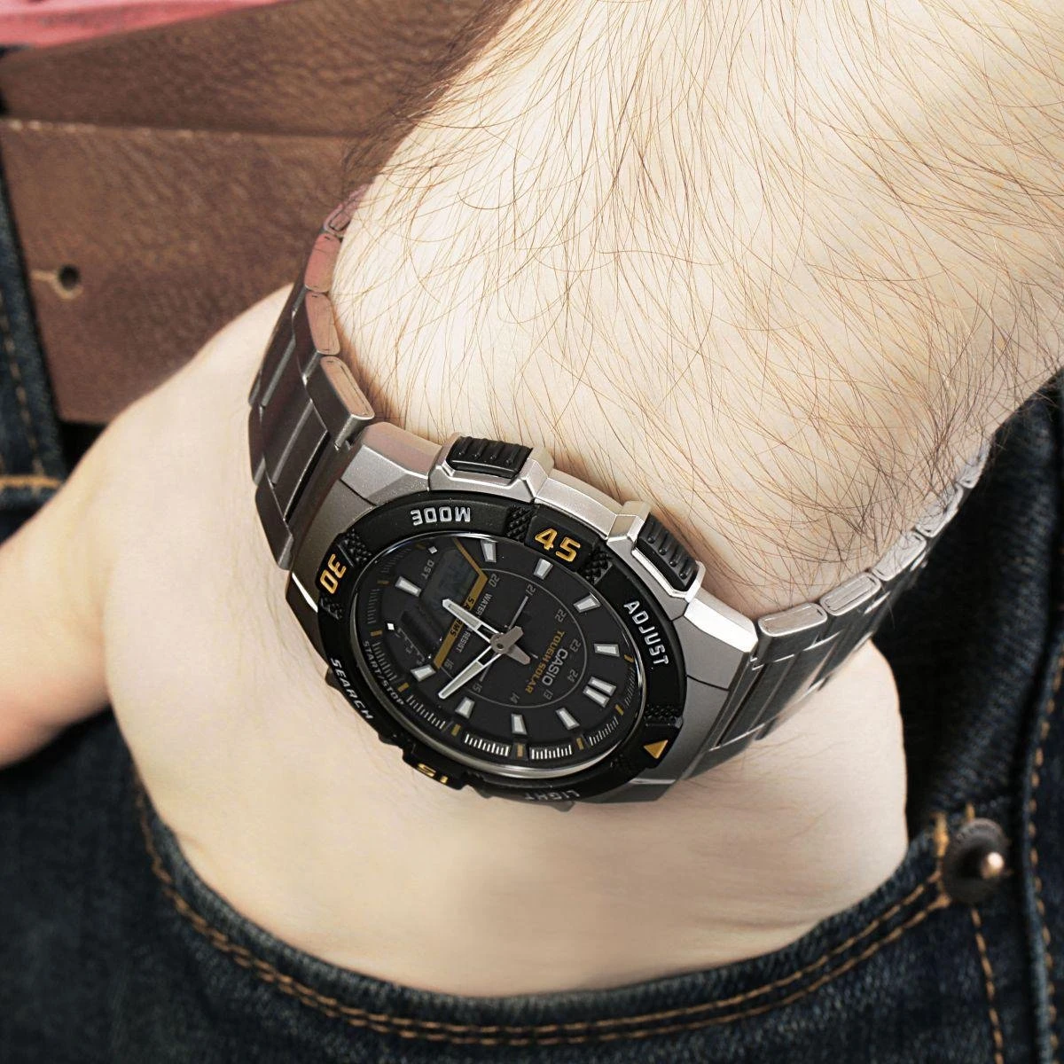 Casio Collection AQ-S800WD-1EVEF Herenhorloge 42 Mm - Zilverkleurig 12 Casio Collection AQ-S800WD-1EVEF Herenhorloge 42 Mm - Zilverkleurig - Afbeelding 10