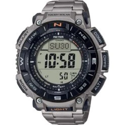 Casio Pro-Trek PRG-340T-7ER Herenhorloge 51,7 Mm - Zilverkleurig