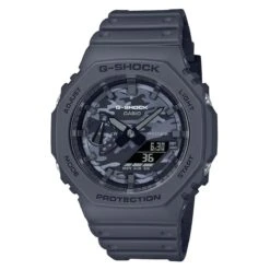 Casio G-Shock GA-2100CA-8AER Horloge - Kunststof - Grijs - Ø 41 Mm