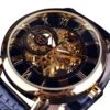 WiseGoods WS1354 Luxe Mannen Horloge - Mechanisch Met Leren Band - 3D Skeleton Design - Gift Box - Goud - Ø40 -Casio Verkoop 1200x1200 757