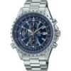 Casio Edifice EF-527D-2AVUEF Herenhorloge 46 Mm - Zilverkleurig
