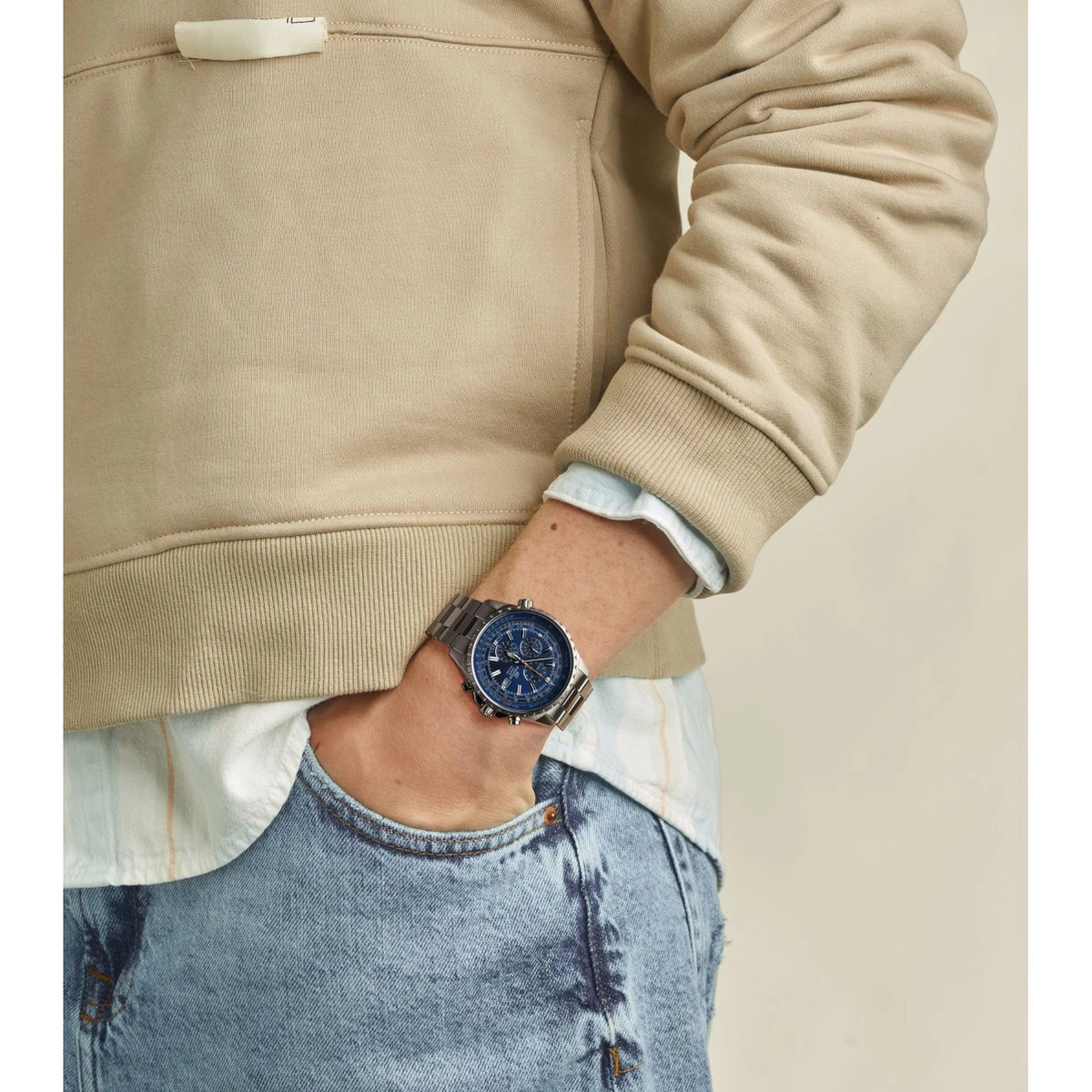 Casio Edifice EF-527D-2AVUEF Herenhorloge 46 Mm - Zilverkleurig 5 Casio Edifice EF-527D-2AVUEF Herenhorloge 46 Mm - Zilverkleurig - Afbeelding 3