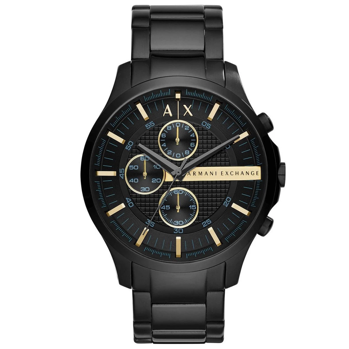 Armani Exchange Hampton AX2164 Herenhorloge 46 Mm - Zwart 3 Armani Exchange Hampton AX2164 Herenhorloge 46 Mm - Zwart