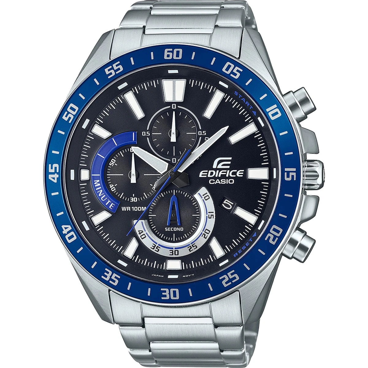 Casio Edifice EFV-620D-1A2VUEF Herenhorloge 51 Mm - Zilverkleurig 3 Casio Edifice EFV-620D-1A2VUEF Herenhorloge 51 Mm - Zilverkleurig