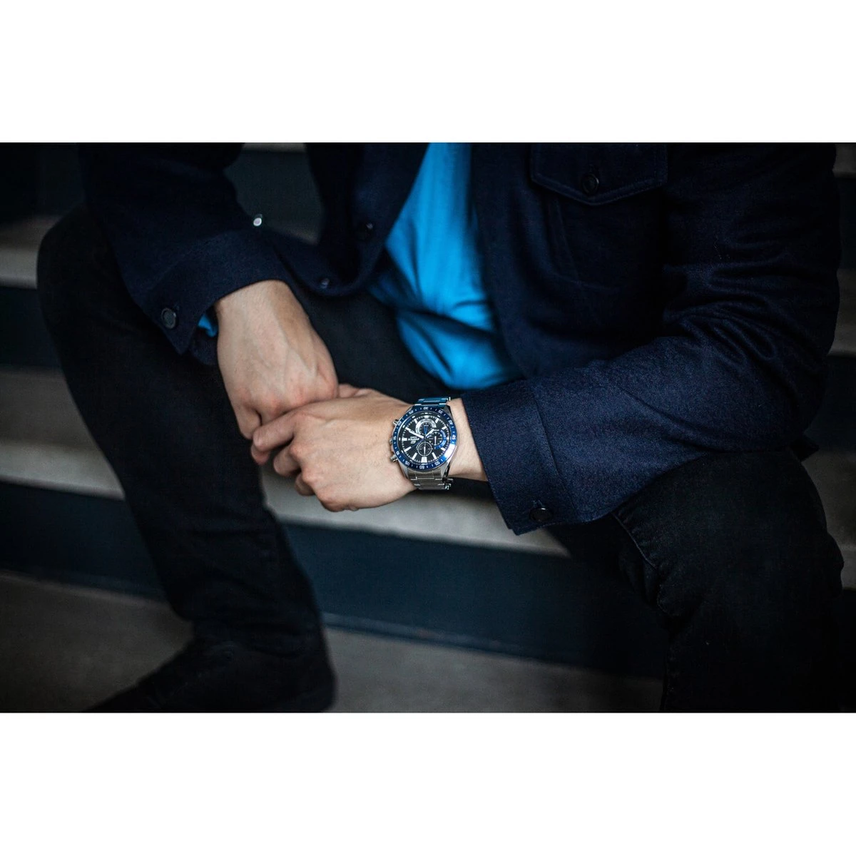 Casio Edifice EFV-620D-1A2VUEF Herenhorloge 51 Mm - Zilverkleurig 11 Casio Edifice EFV-620D-1A2VUEF Herenhorloge 51 Mm - Zilverkleurig - Afbeelding 9