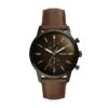 Fossil Townsman FS5437 Herenhorloge 44 Mm - Zwart
